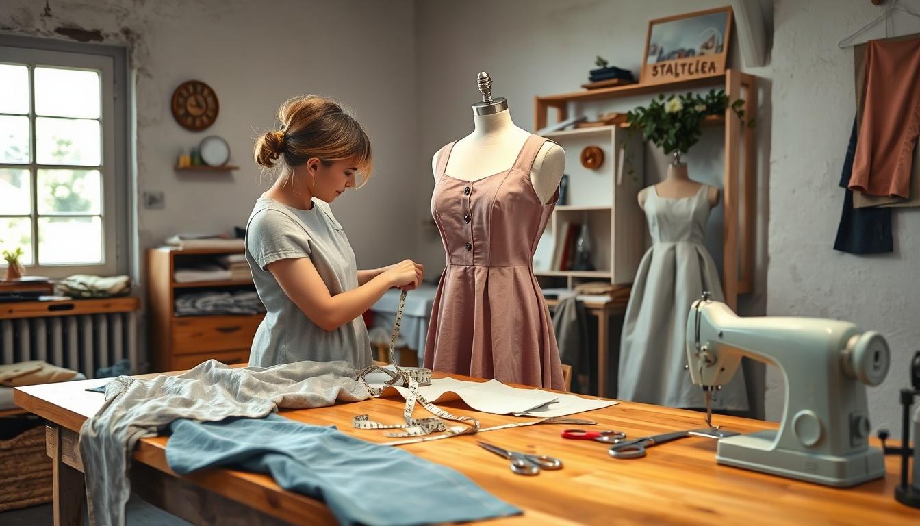 إعادة ابتكار الملابس بعناية